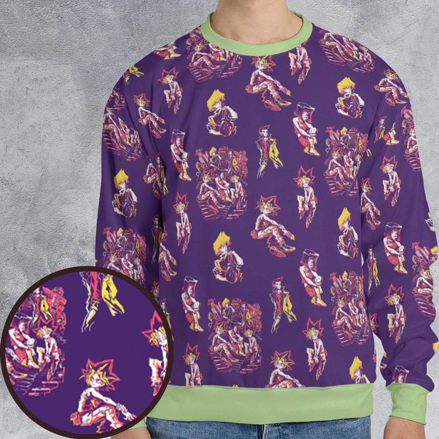 All-over Print Sweatshirt - W4SBNP7D