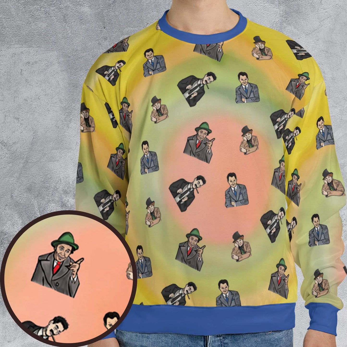 All-over Print Sweatshirt - HVJTEP13