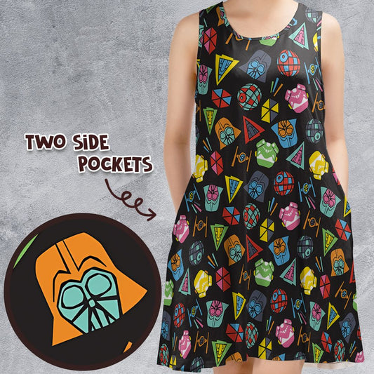 Sleeveless Dress - D2T4CYJ3 -  - 1