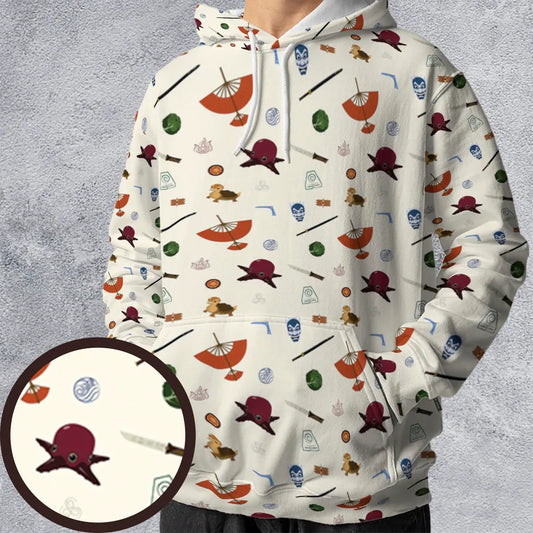 All-over Print Hoodie - WYERYY8X