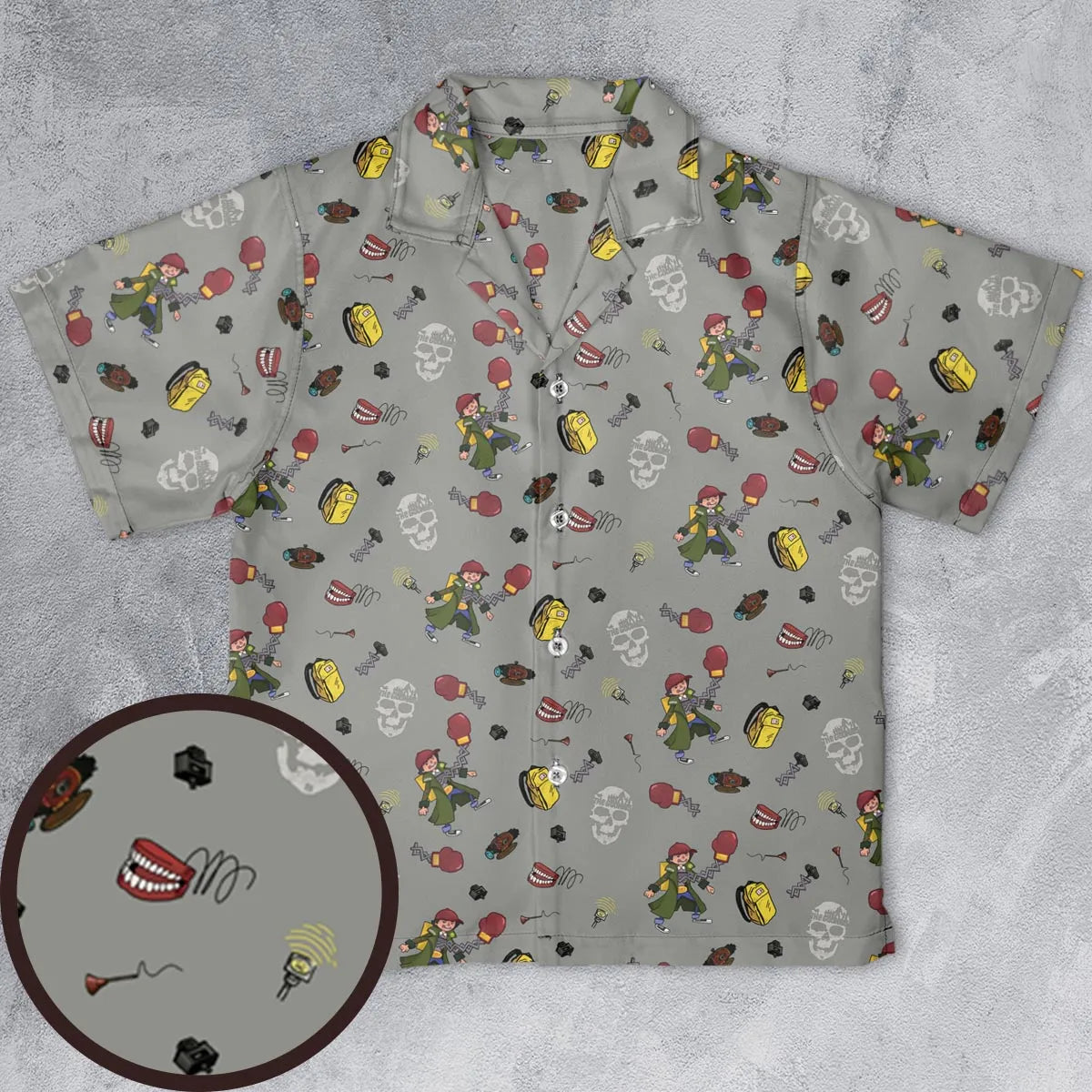 Youth Hawaiian Shirt - NQAMAYSP