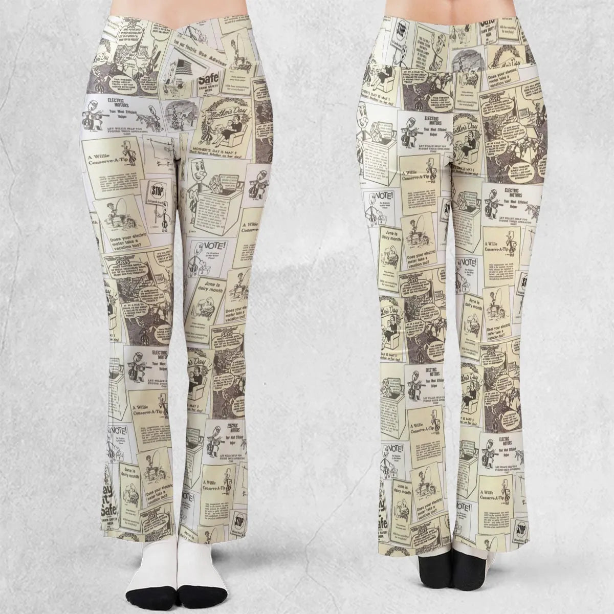 Flare Leggings - H3UJ84EX