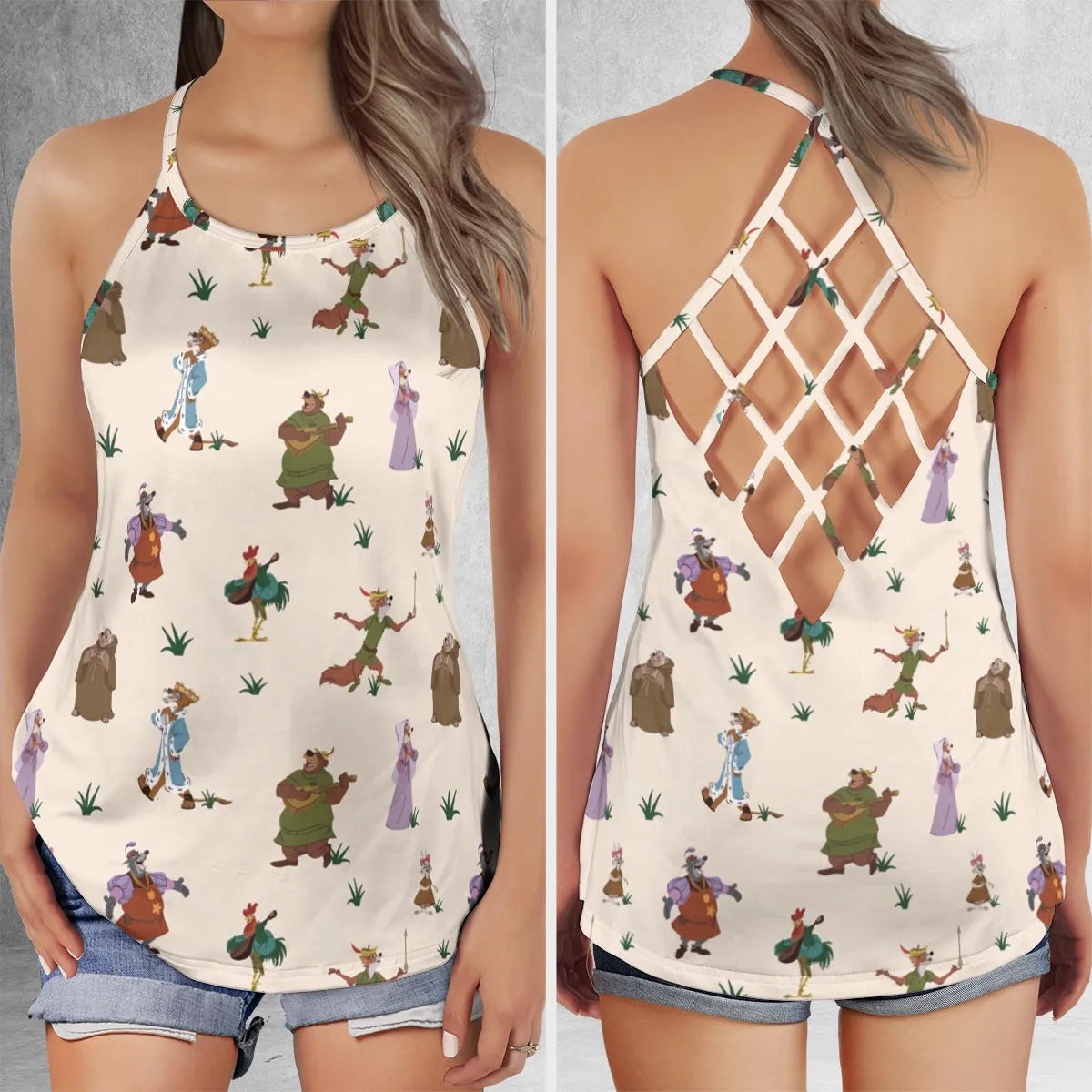 Criss Cross Tank Top - 339MAG4V