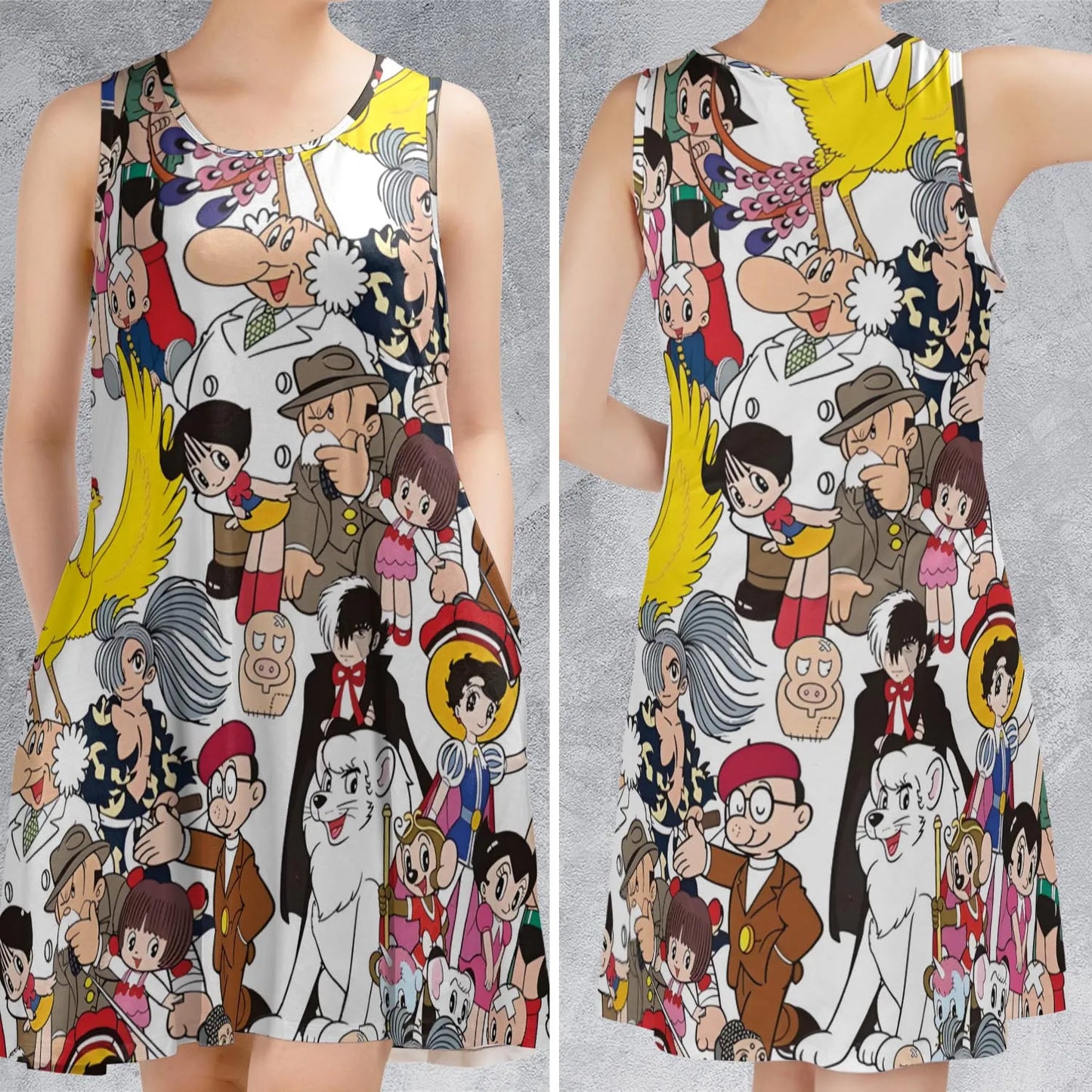 Sleeveless Dress - GEMYMWAW