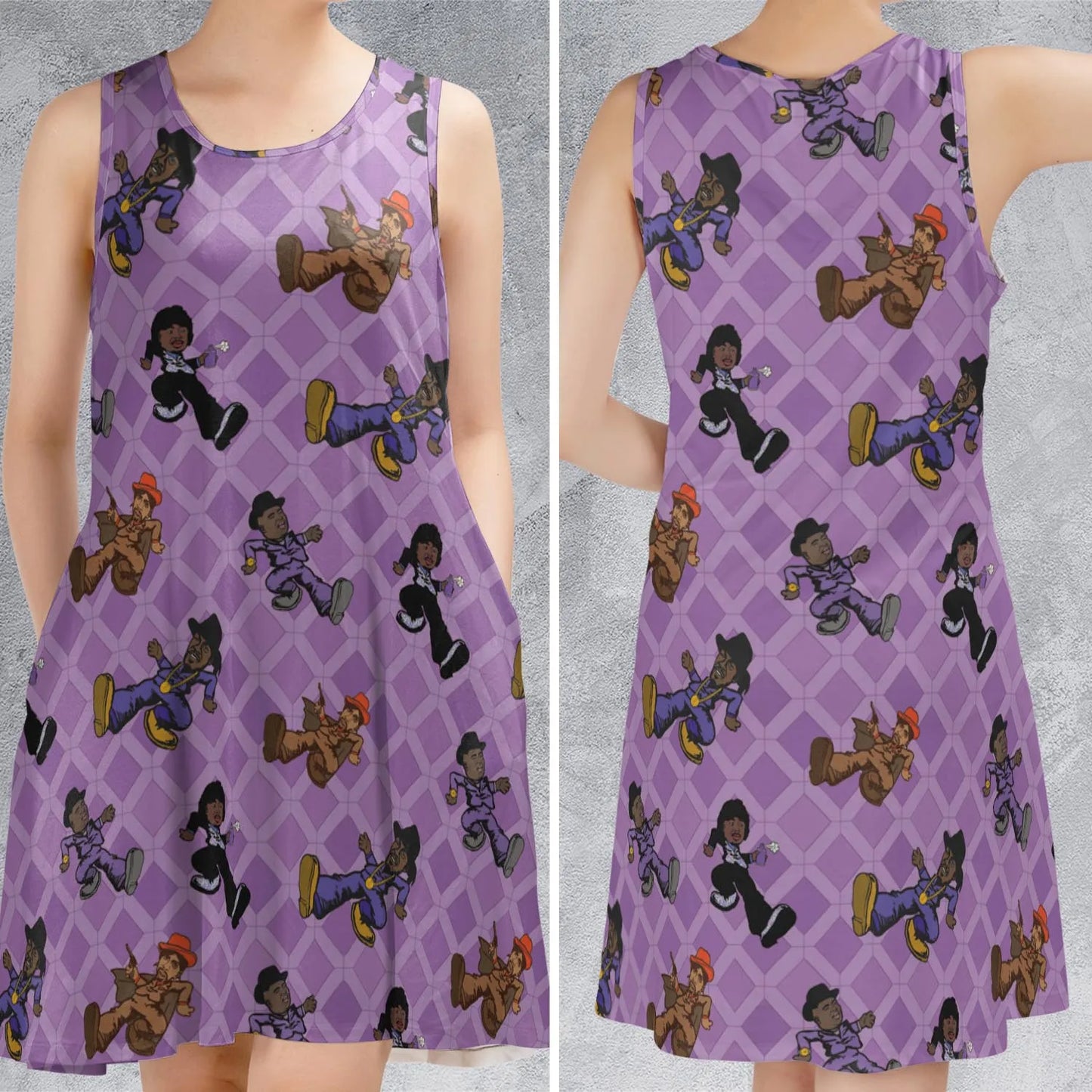 Sleeveless Dress - URAXBQ2D