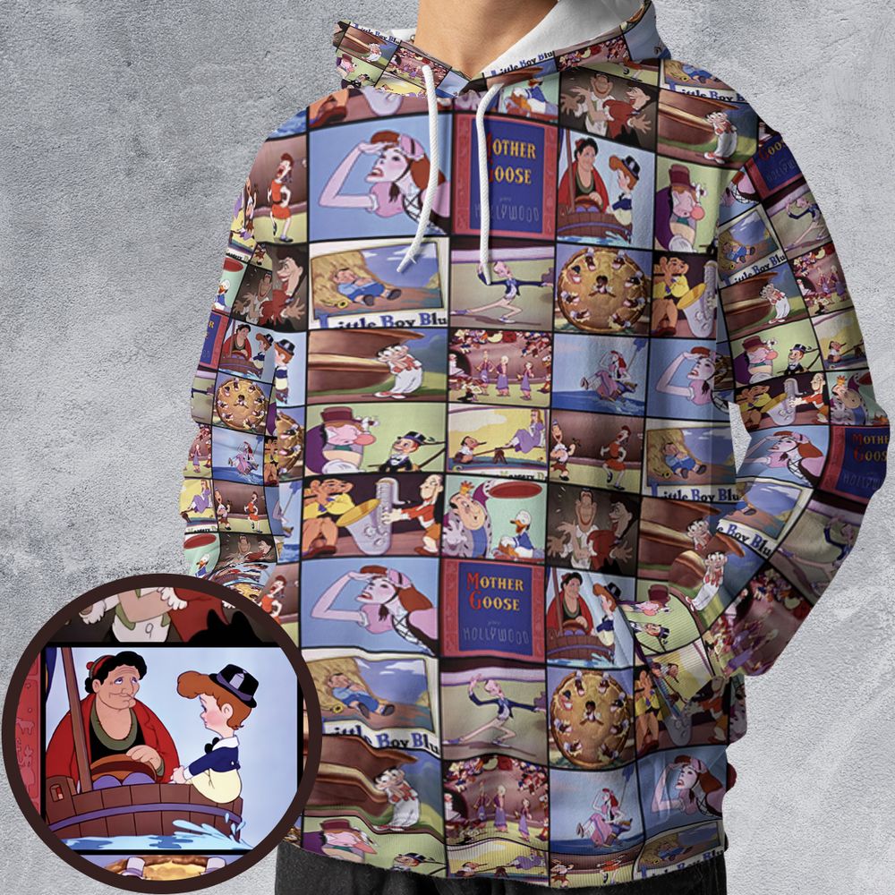 All-over Print Hoodie - FTGW5R2L -  - 1