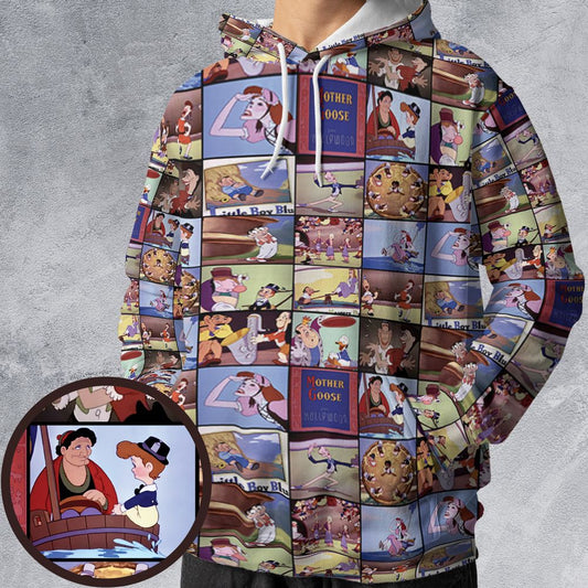 All-over Print Hoodie - FTGW5R2L -  - 1