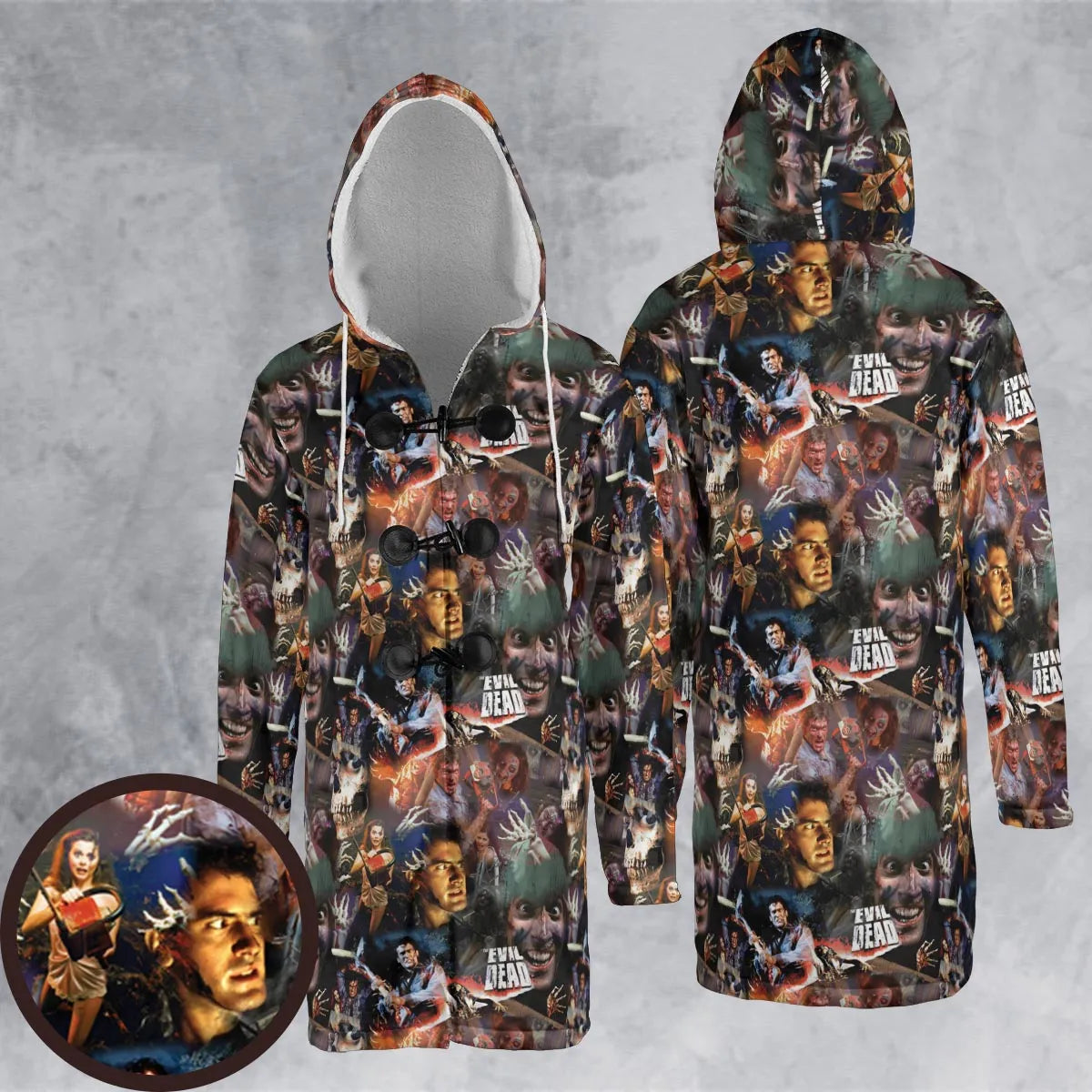 Hooded Cloak Coat - B8PFGD14