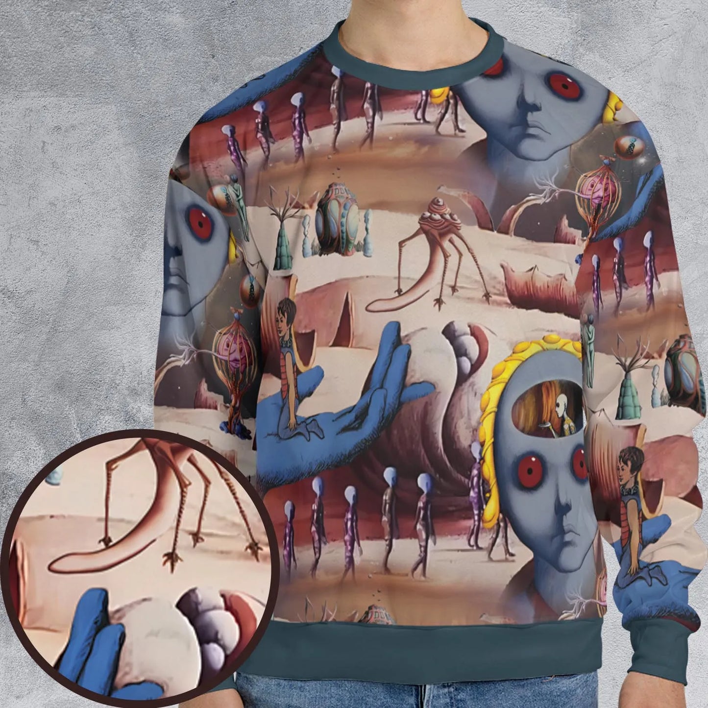 All-over Print Sweatshirt - APHUG75E
