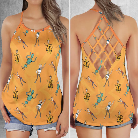 Criss Cross Tank Top - 8BVPJGFM