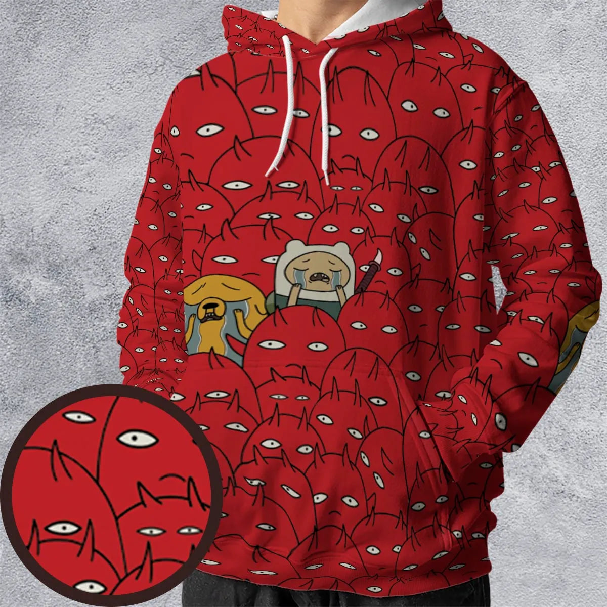 All-over Print Hoodie - FY8PR4SC