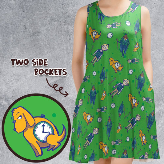 Sleeveless Dress - J2GRZCLH -  - 1