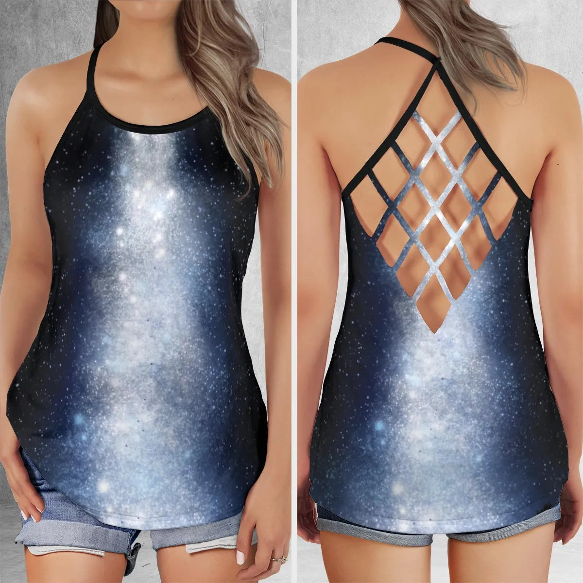 Criss Cross Tank Top - 1Q9N1Y6F