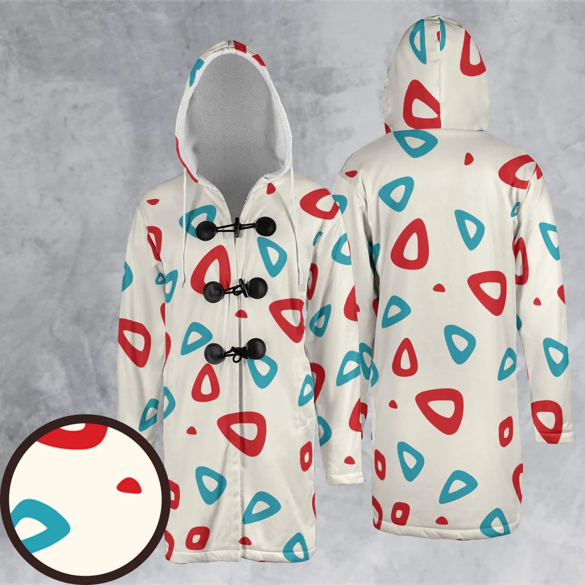 Hooded Cloak Coat - VG67DB4P