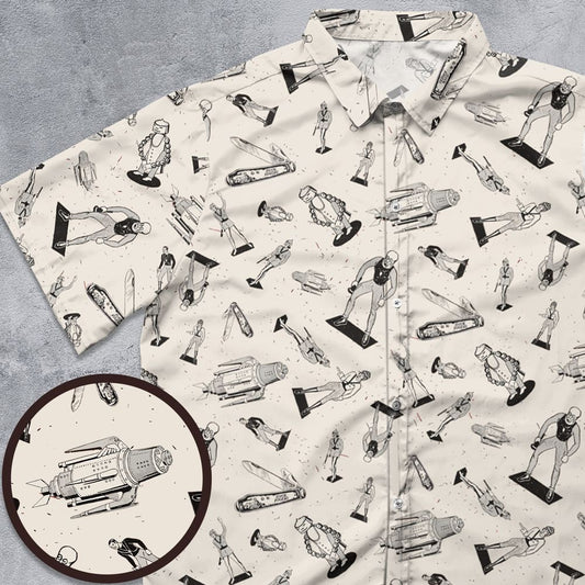 Button Down Shirt - P22H24AB -  - 1