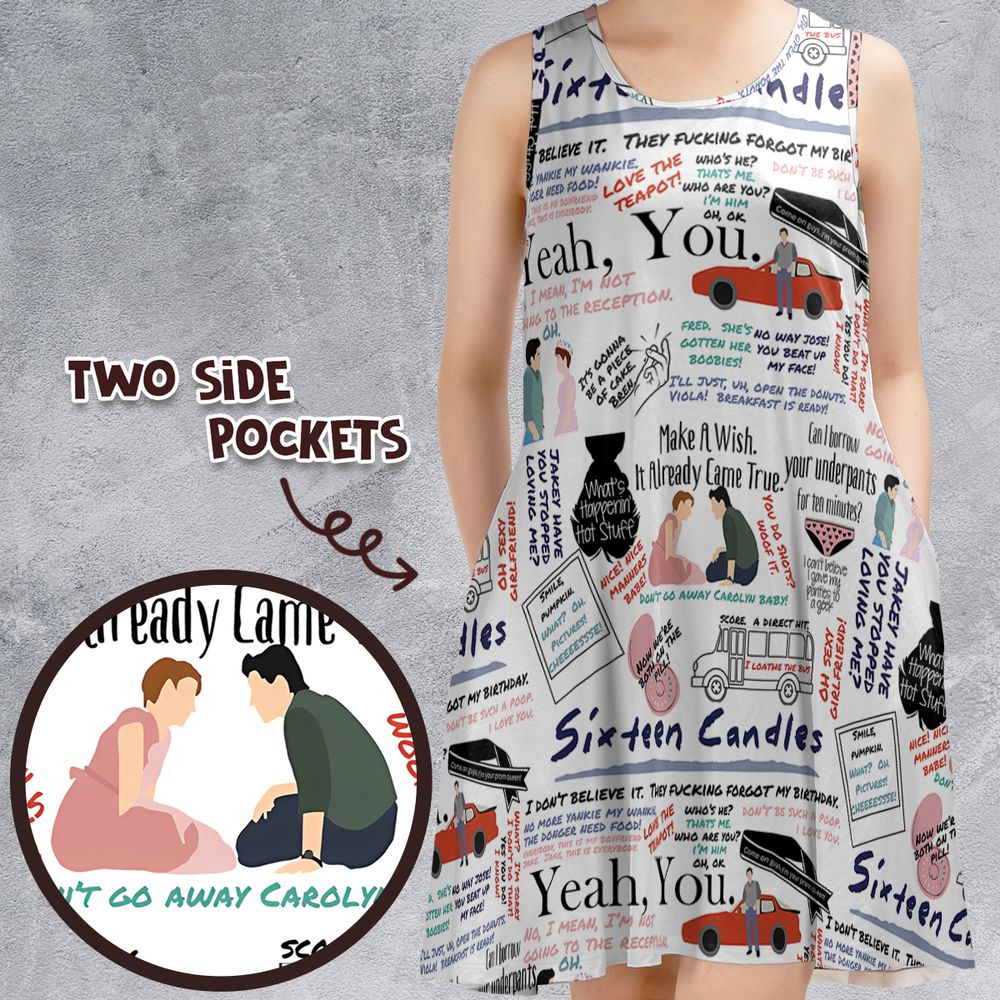 Sleeveless Dress - 7GS1897R -  - 1
