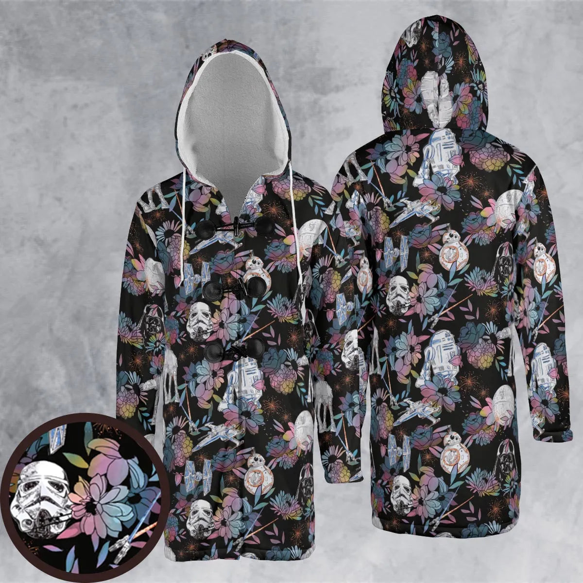 Hooded Cloak Coat - P86LVRYH