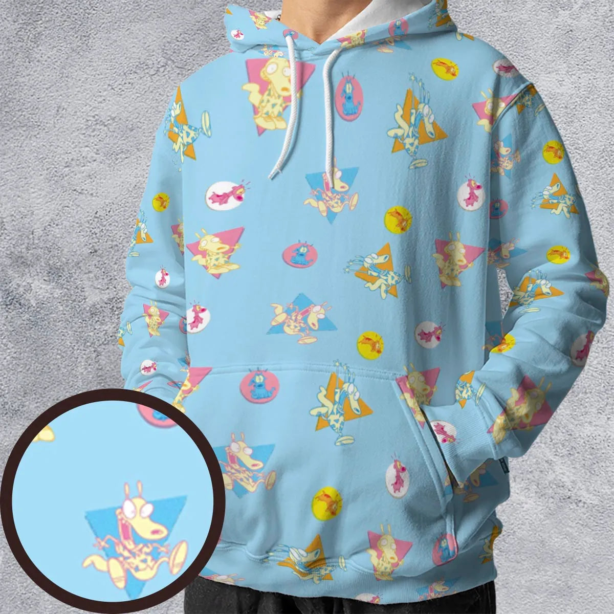 All-over Print Hoodie - AZG7Z5W6