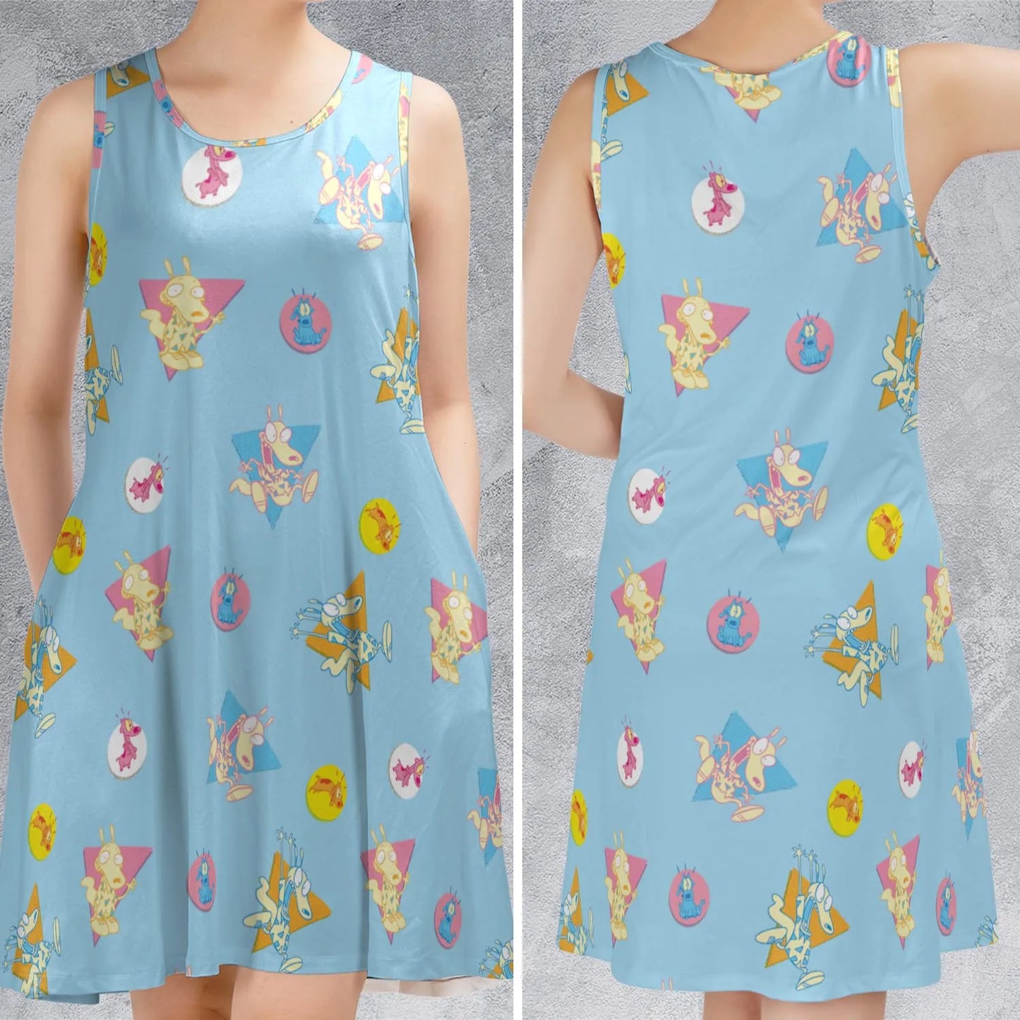 Sleeveless Dress - L6B2WPJY