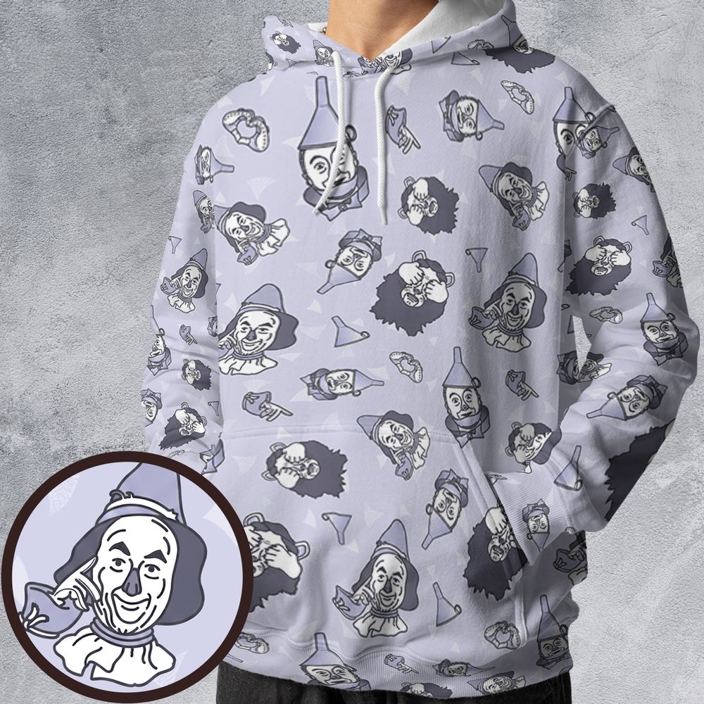 All-over Print Hoodie - UV5CQREX -  - 1