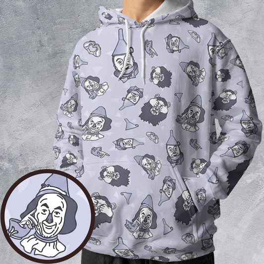 All-over Print Hoodie - UV5CQREX -  - 1