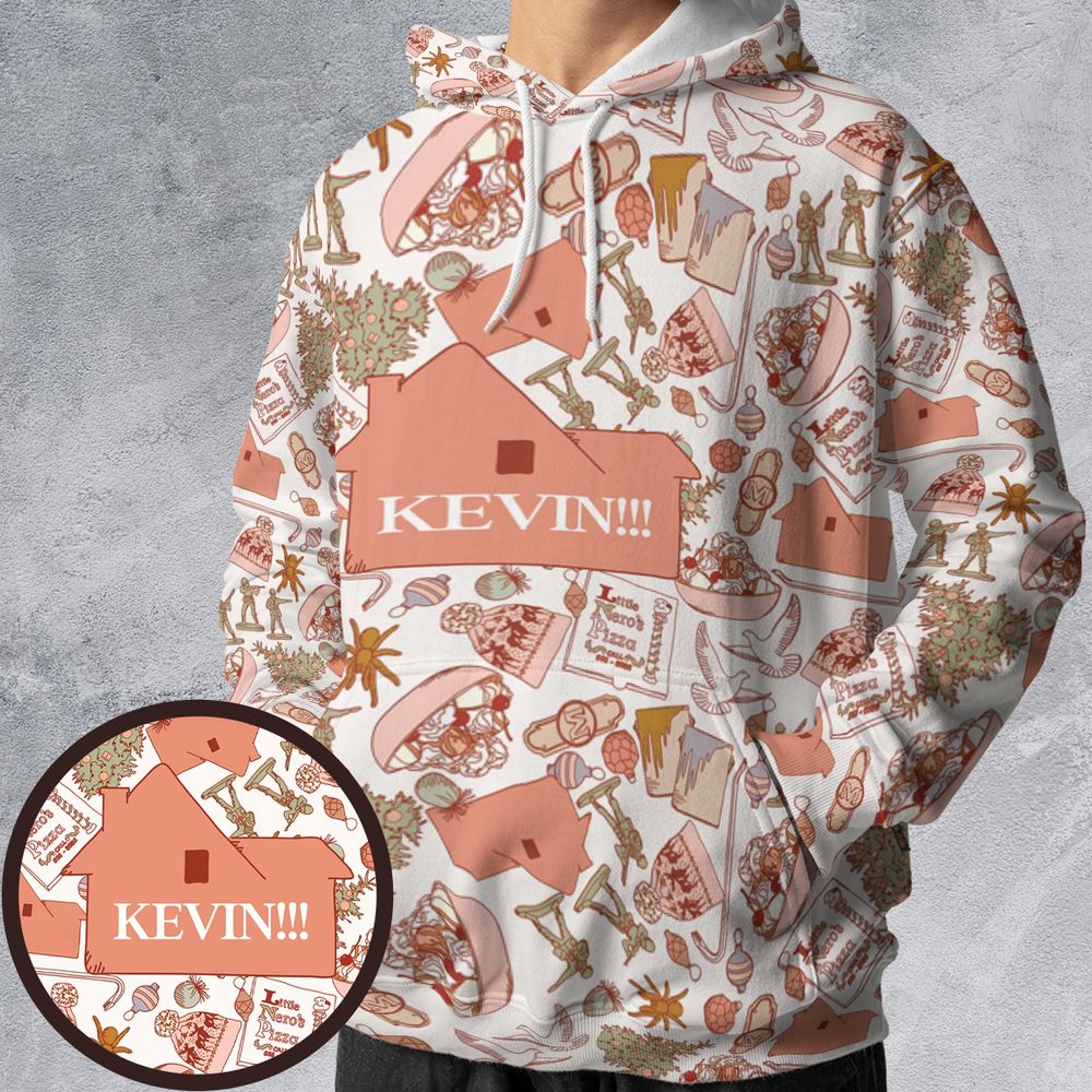 All-over Print Hoodie - 7ME1R3KB -  - 1