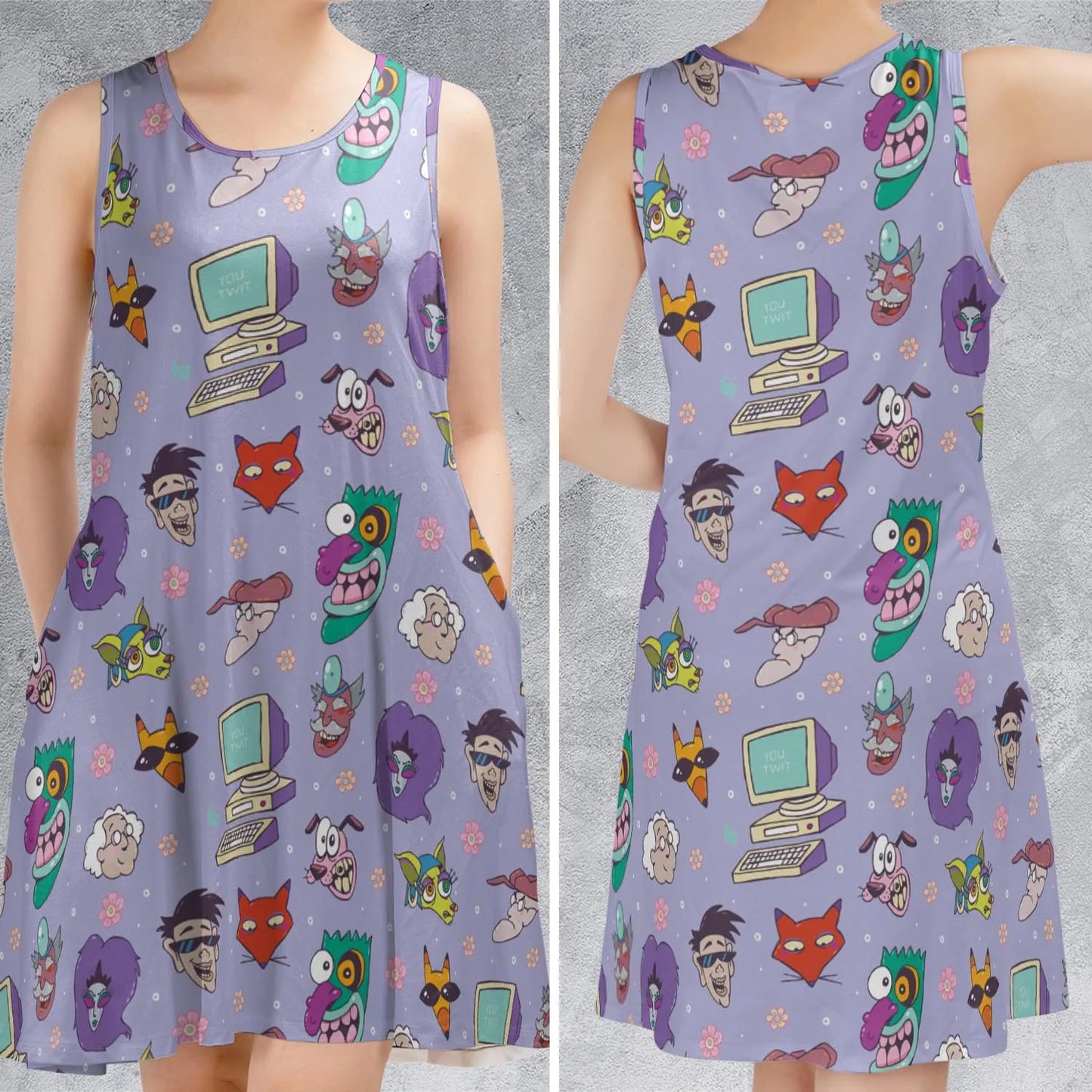 Sleeveless Dress - MX86VT8B