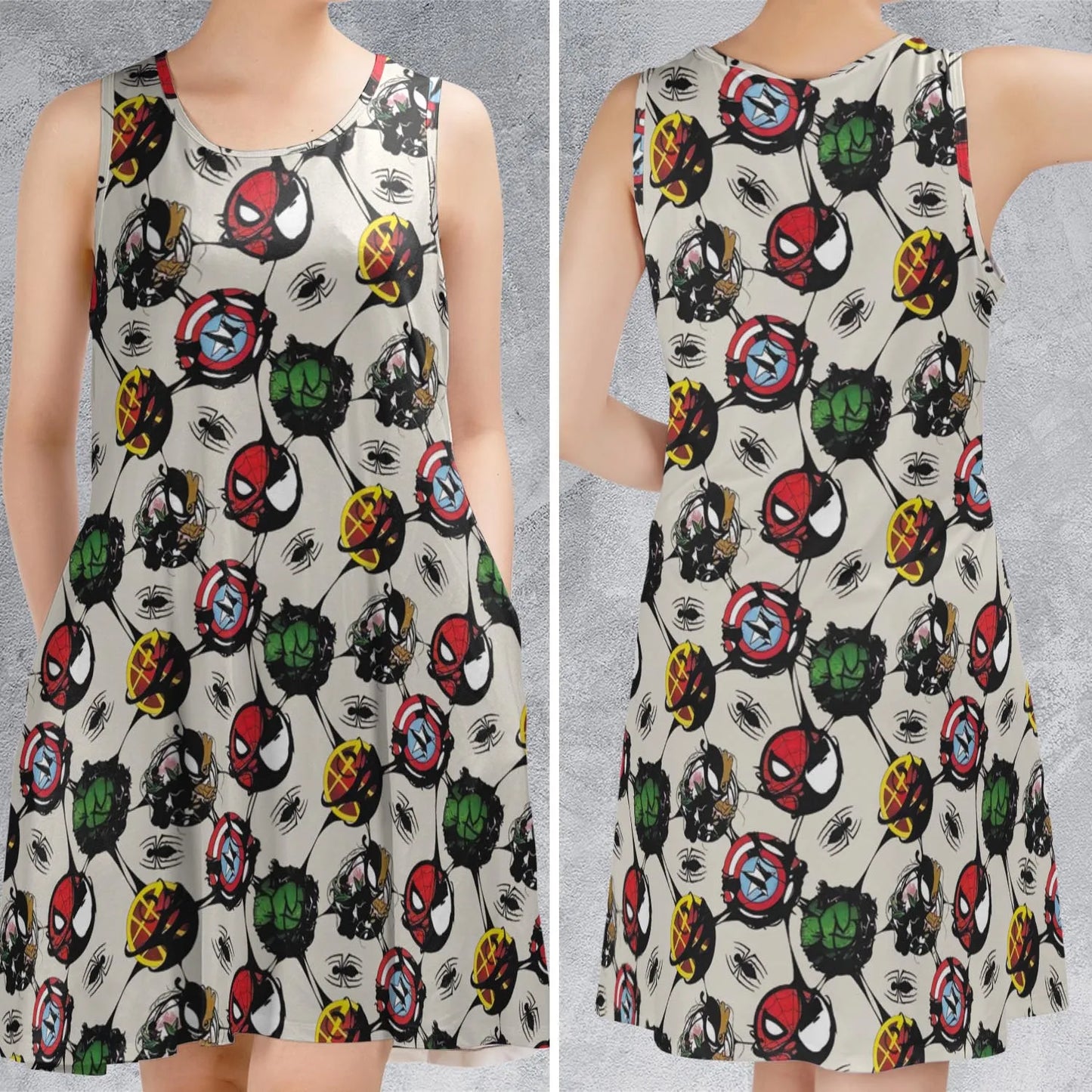 Sleeveless Dress - AJG71NL1