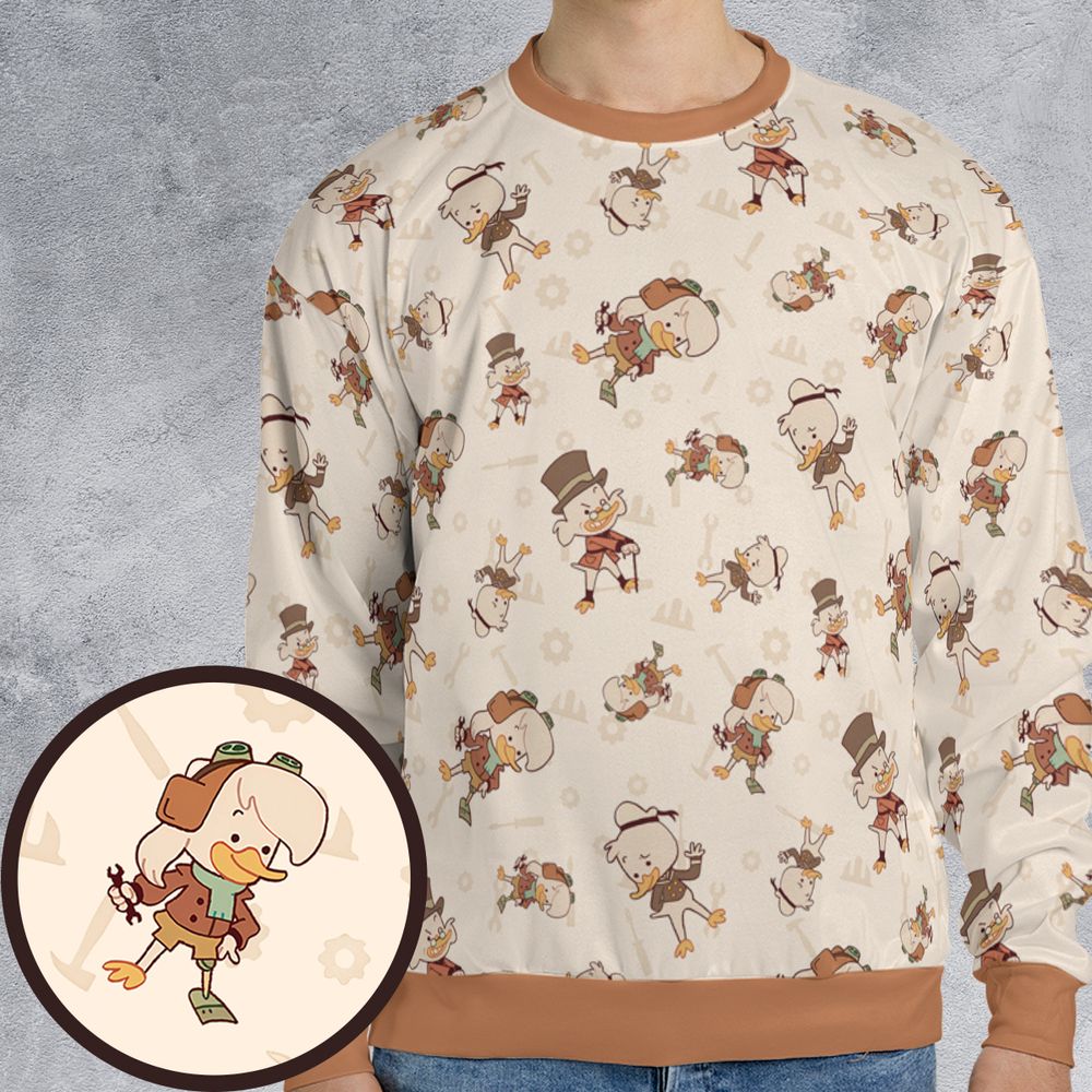 All-over Print Sweatshirt - TNZUGMVY -  - 1