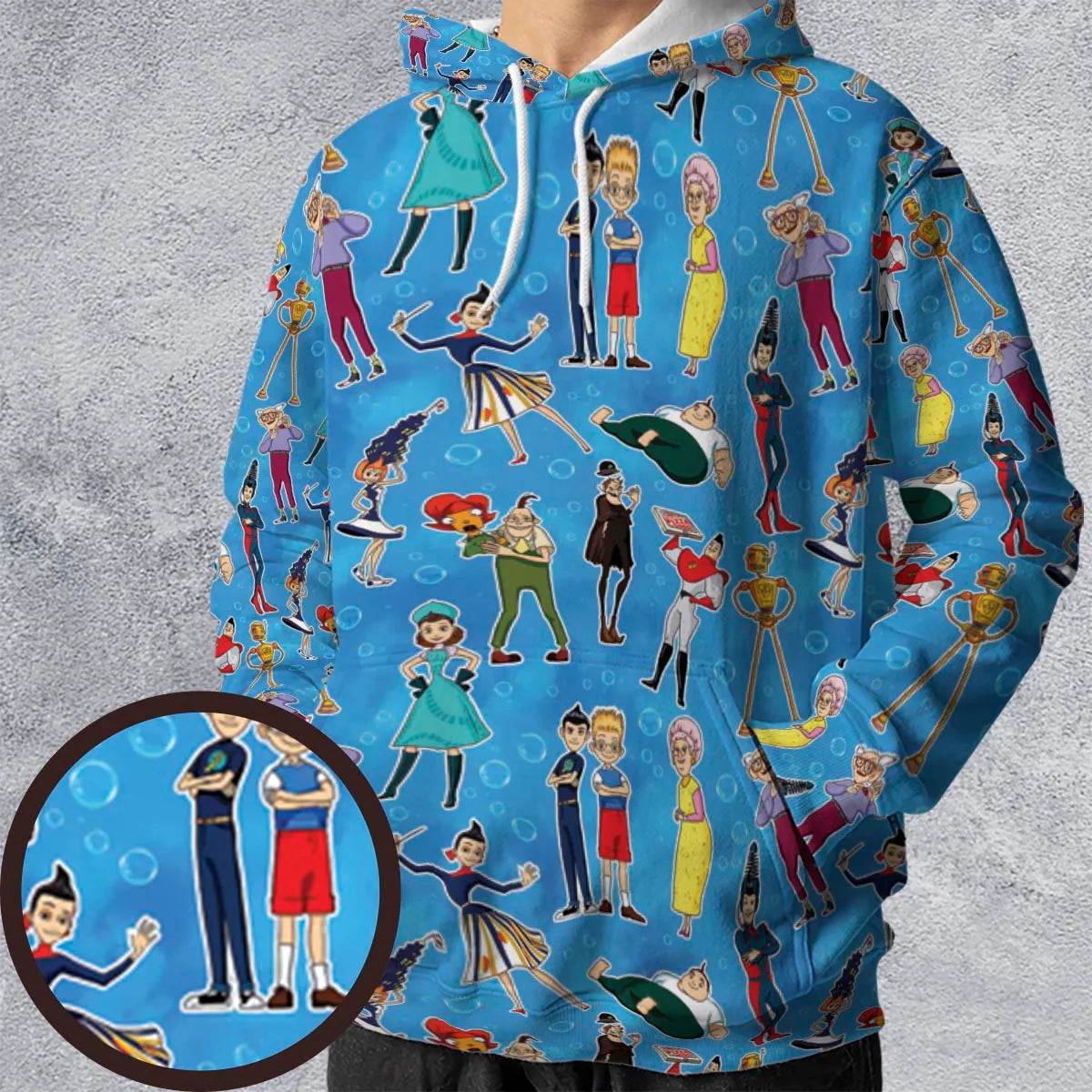 All-over Print Hoodie - VGSXVTCL