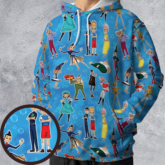 All-over Print Hoodie - VGSXVTCL