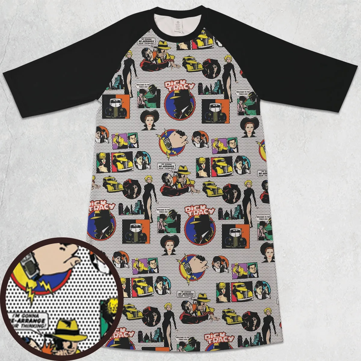 3/4 Sleeve Raglan Dress - S1X8RQUT