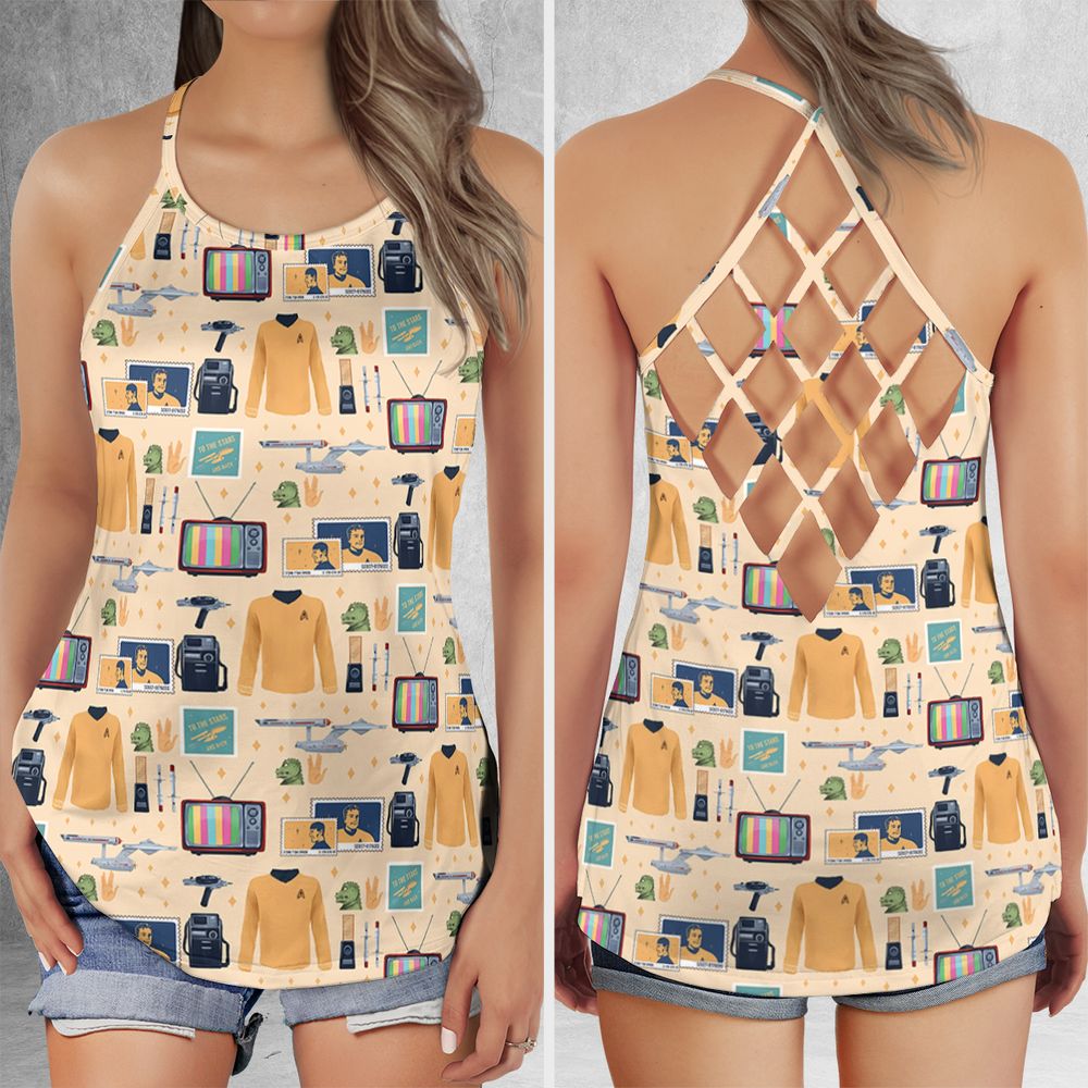 Criss Cross Tank Top - 53RB5SPA -  - 1