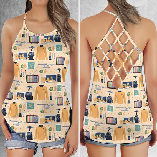 Criss Cross Tank Top - 53RB5SPA -  - 1