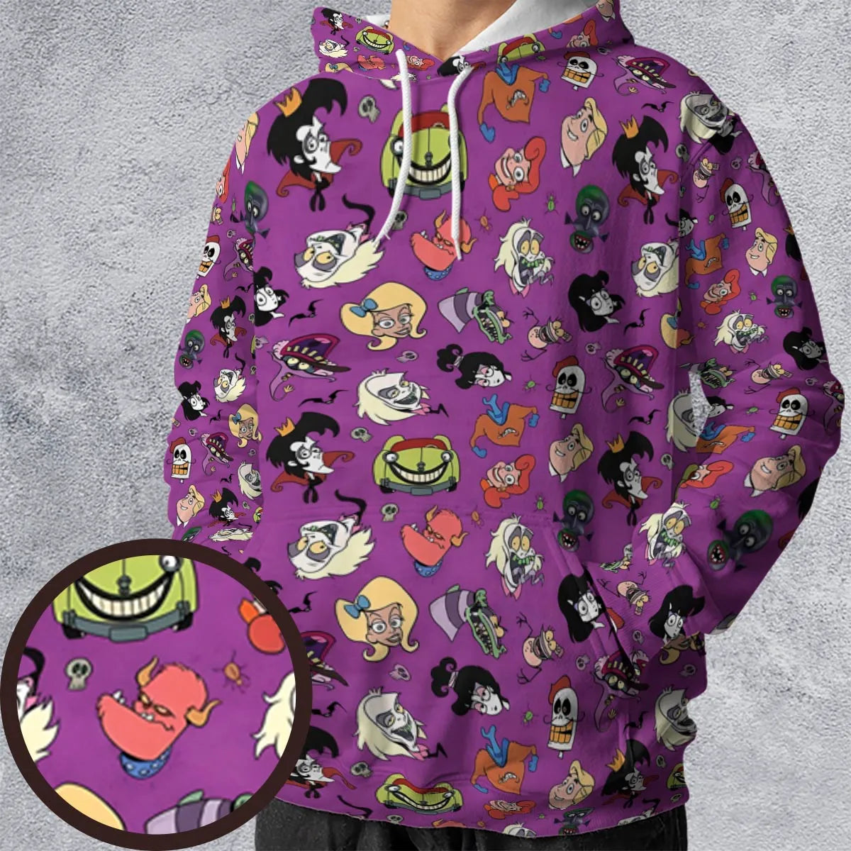 All-over Print Hoodie - 5DZ8QMN6