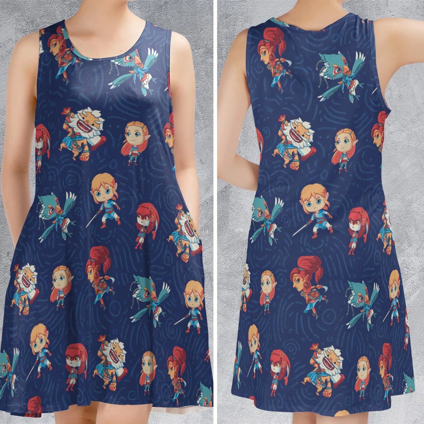 Sleeveless Dress - GN6783N5