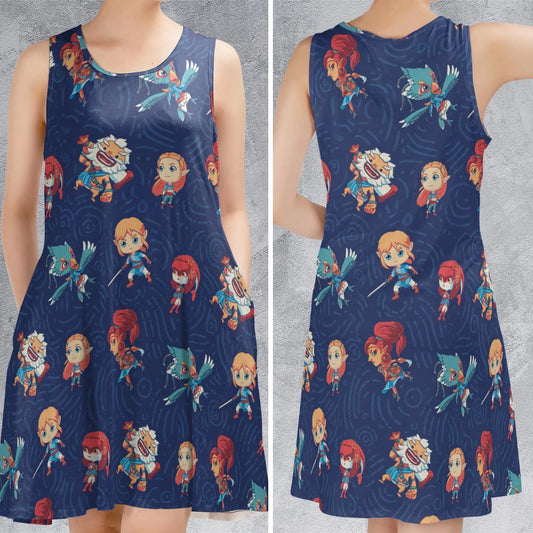 Sleeveless Dress - GN6783N5