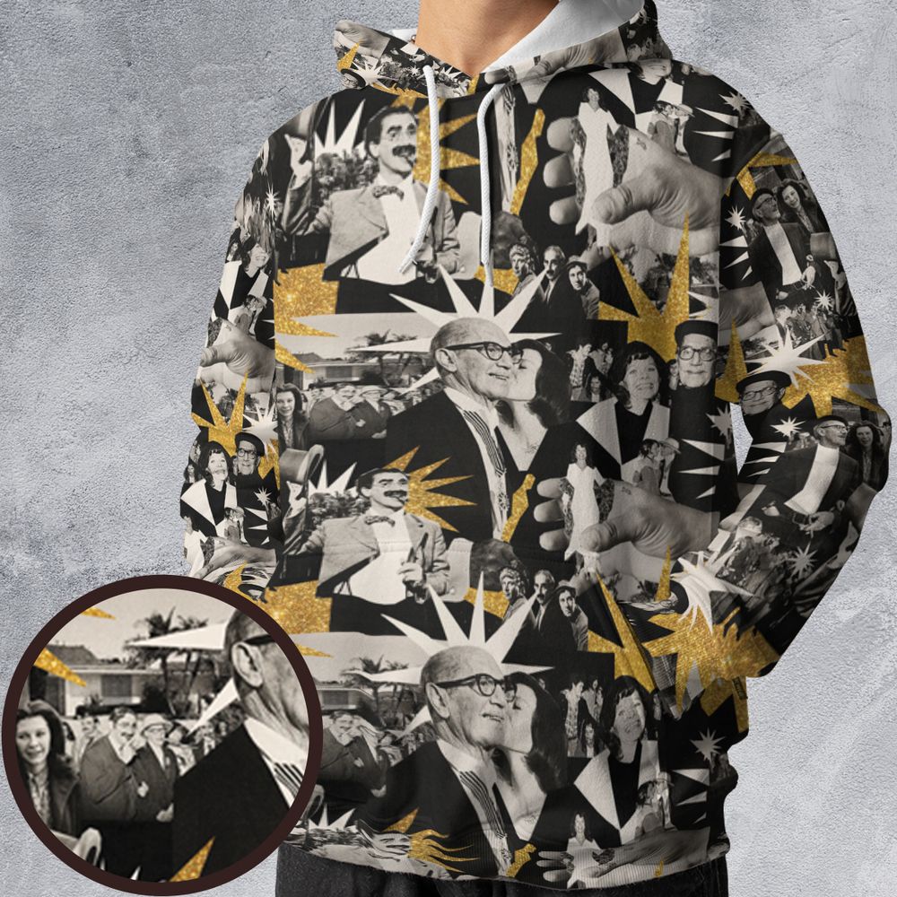 All-over Print Hoodie - W5291KKA -  - 1