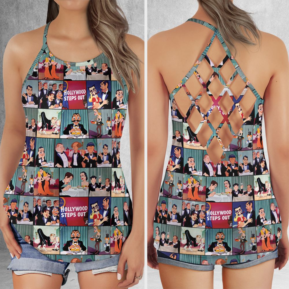 Criss Cross Tank Top - CSEZZU2P -  - 1