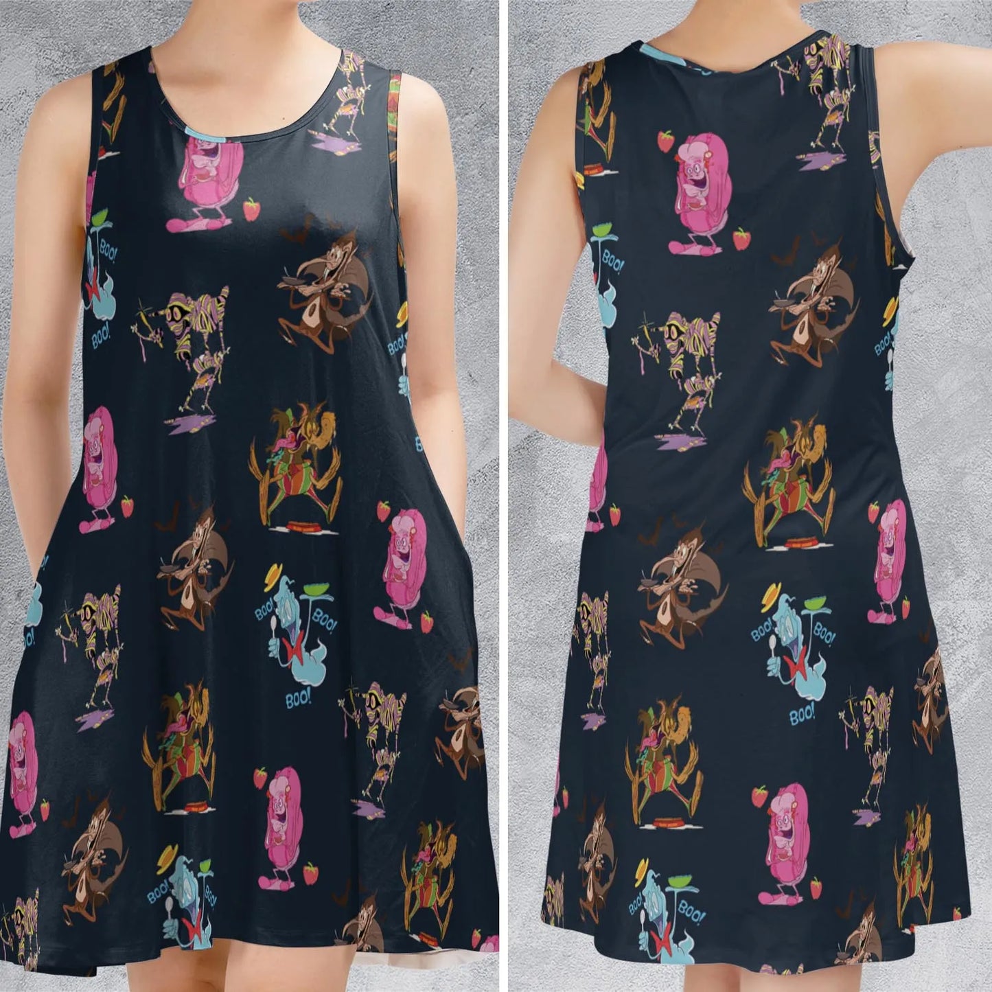 Sleeveless Dress - P12ECMHM