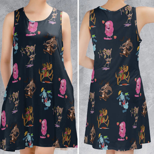 Sleeveless Dress - P12ECMHM