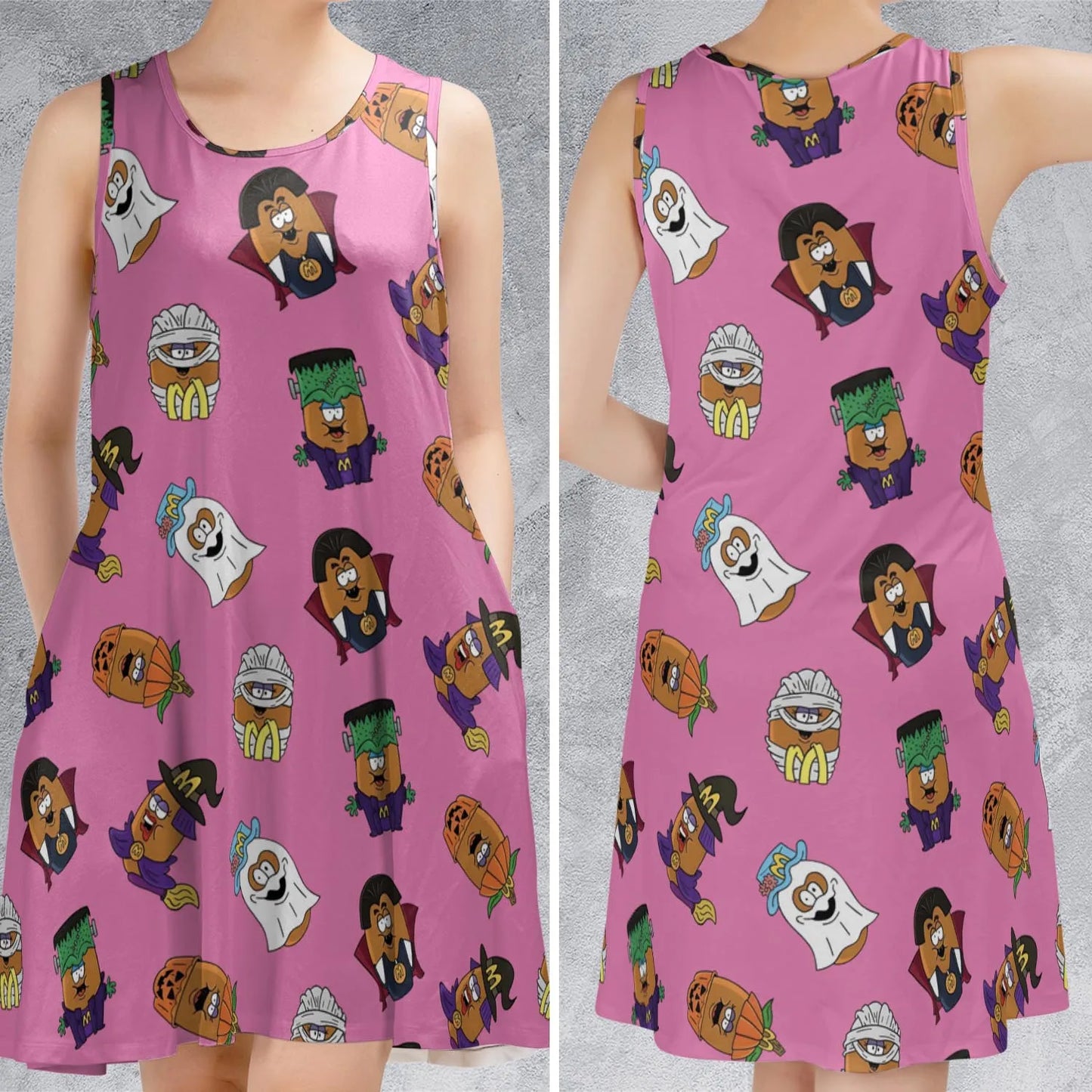 Sleeveless Dress - 7GAJV6ZN