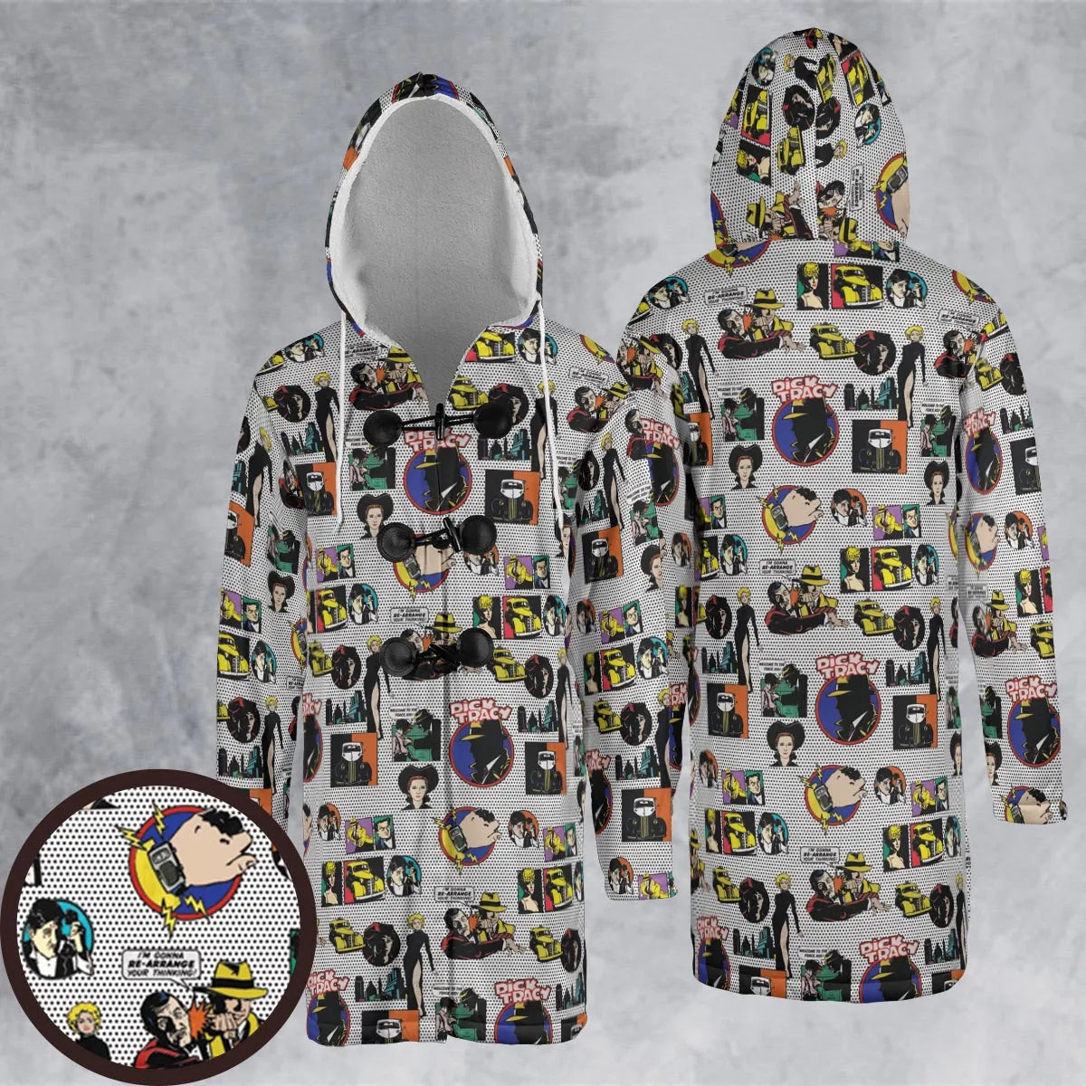 Hooded Cloak Coat - VV9V3T4C