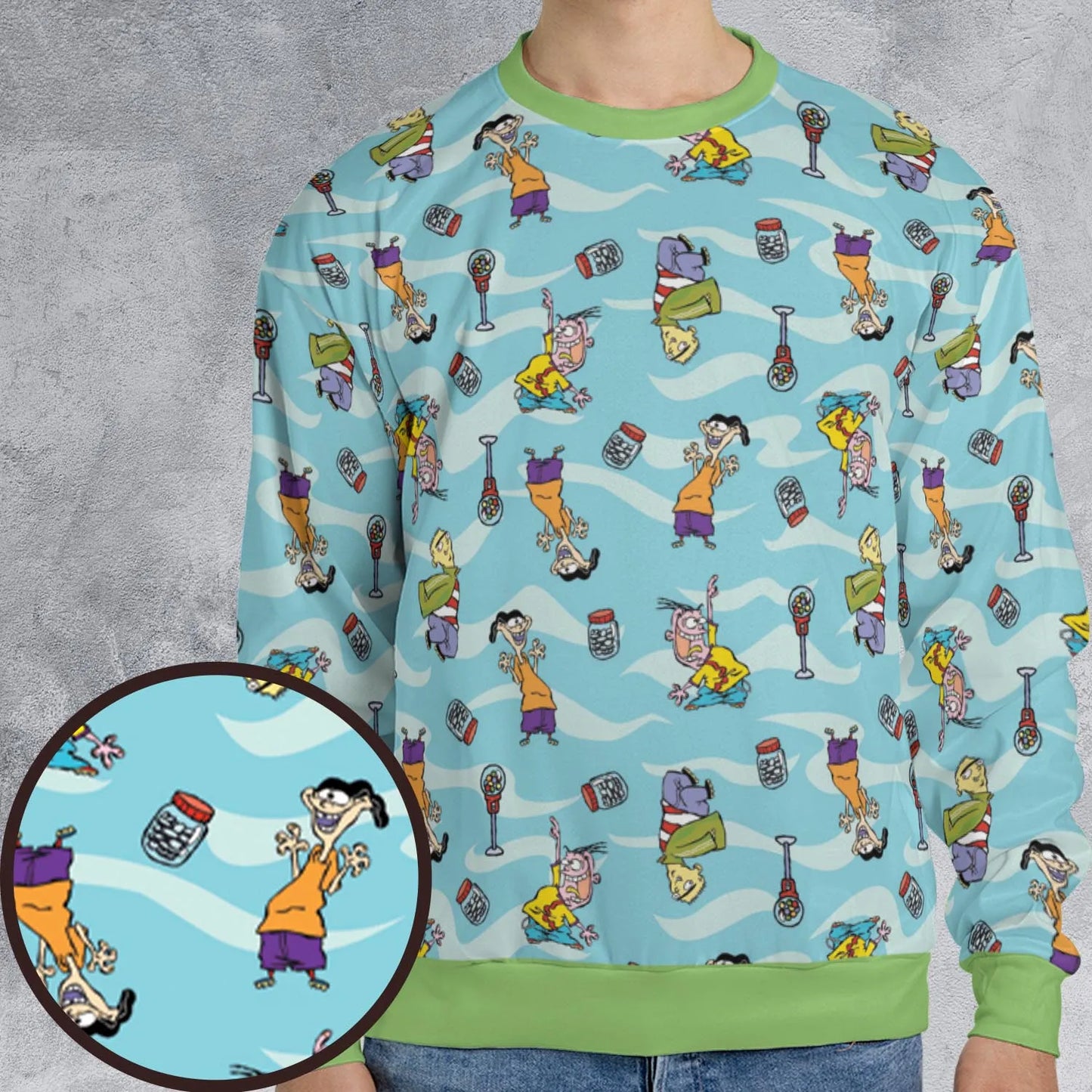 All-over Print Sweatshirt - 5BWHZUUU