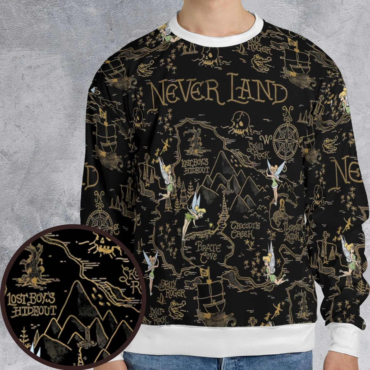All-over Print Sweatshirt - 5FYRAHAY