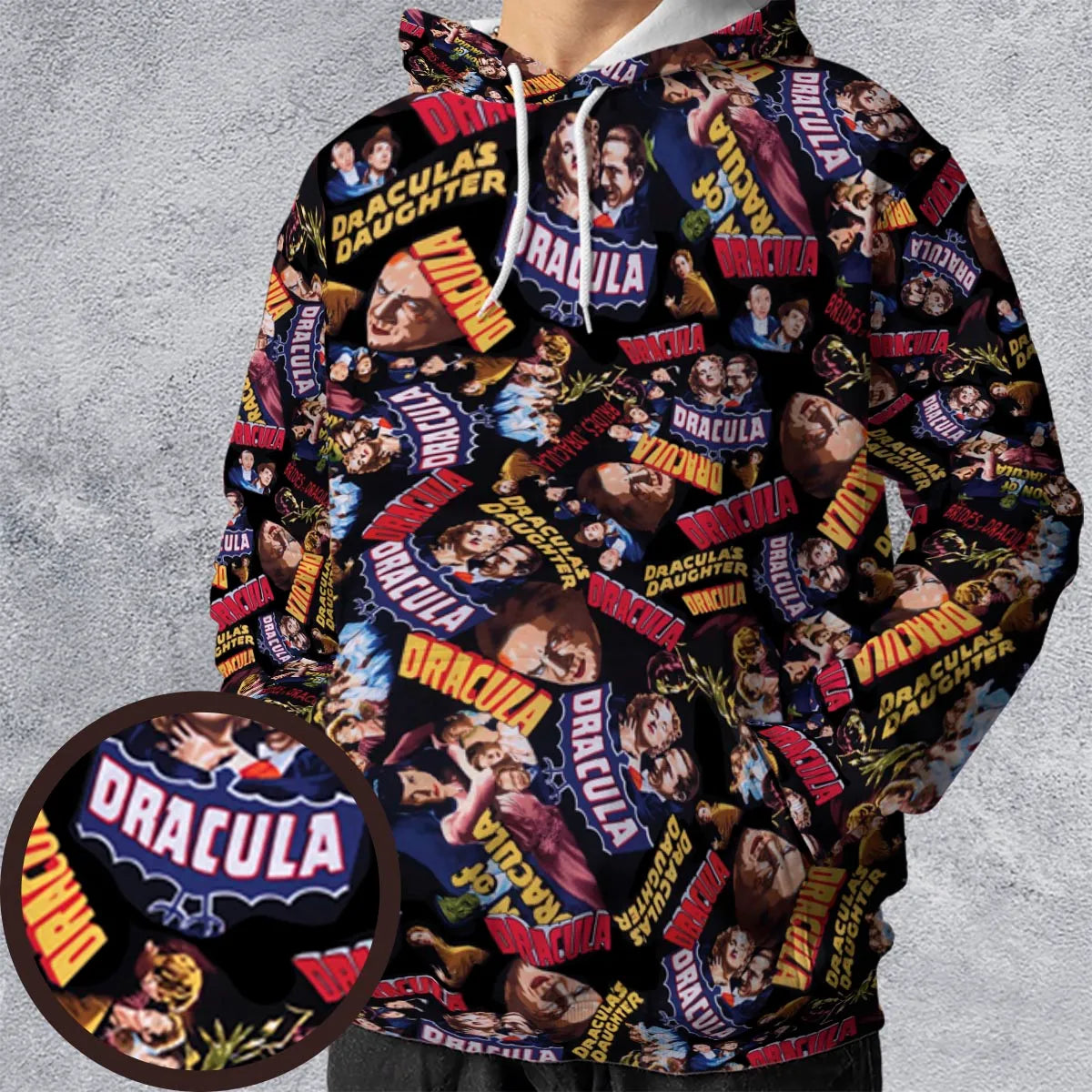 All-over Print Hoodie - 6TAM8LE8