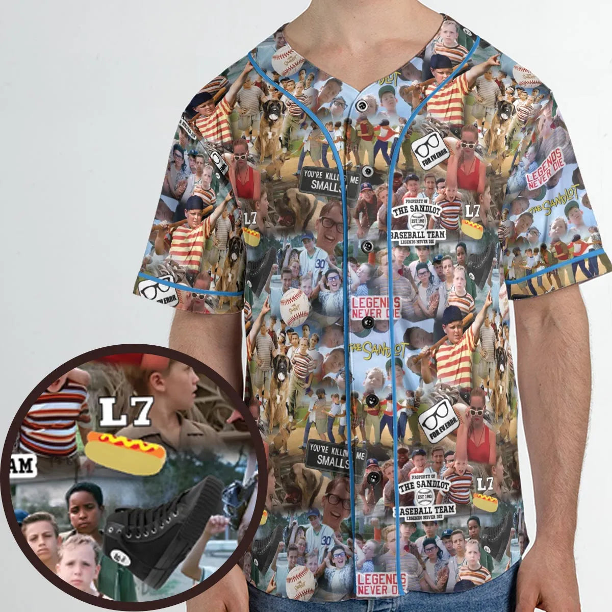 Unisex Baseball Jersey - 5PLZTP1M