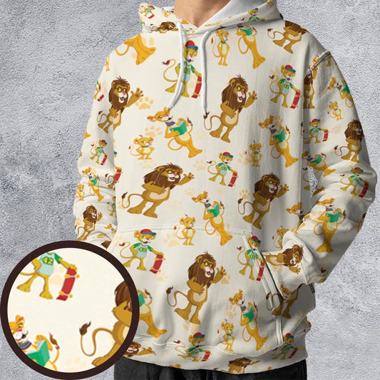 All-over Print Hoodie - UM5DTS6C