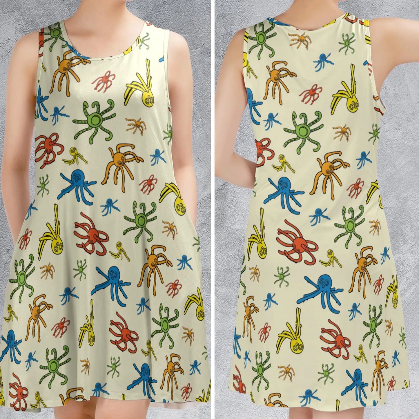 Sleeveless Dress - RJHDE6TT