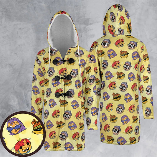 Hooded Cloak Coat - D4SDMLYE